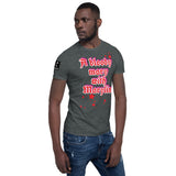 A bloody mary with Marylin - Short-Sleeve Unisex T-Shirt METALLINE MATHERS