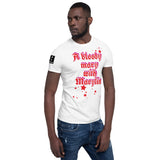 A bloody mary with Marylin - Short-Sleeve Unisex T-Shirt METALLINE MATHERS