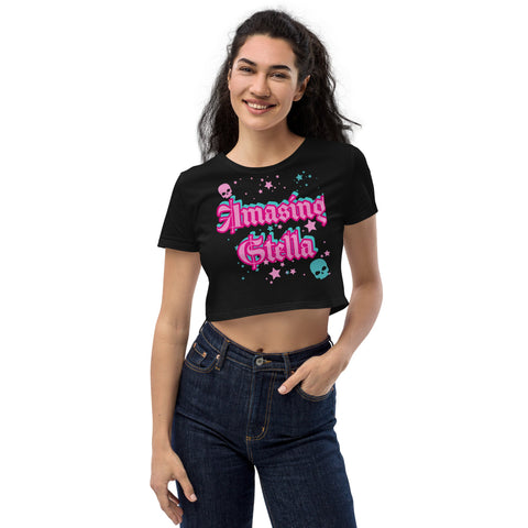 Amazing Stella - Organic Crop Top METALLINE MATHERS