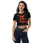 Avril is my sister - Organic Crop Top METALLINE MATHERS
