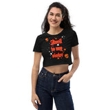 Avril is my sister - Organic Crop Top METALLINE MATHERS