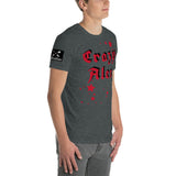 Crazy Alex - Short-Sleeve Unisex T-Shirt METALLINE MATHERS