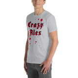 Crazy Alex - Short-Sleeve Unisex T-Shirt METALLINE MATHERS