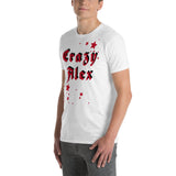 Crazy Alex - Short-Sleeve Unisex T-Shirt METALLINE MATHERS