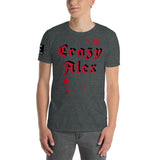 Crazy Alex - Short-Sleeve Unisex T-Shirt METALLINE MATHERS