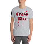 Crazy Alex - Short-Sleeve Unisex T-Shirt METALLINE MATHERS