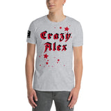 Crazy Alex - Short-Sleeve Unisex T-Shirt METALLINE MATHERS