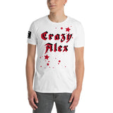 Crazy Alex - Short-Sleeve Unisex T-Shirt METALLINE MATHERS