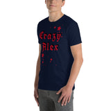 Crazy Alex - Short-Sleeve Unisex T-Shirt METALLINE MATHERS