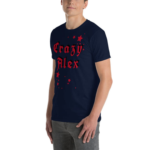 Crazy Alex - Short-Sleeve Unisex T-Shirt METALLINE MATHERS