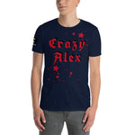 Crazy Alex - Short-Sleeve Unisex T-Shirt METALLINE MATHERS