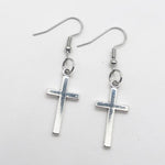 Cross Earrings METALLINE MATHERS