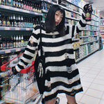Gothic Punk Pullover METALLINE MATHERS
