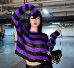 Gothic Punk Pullover METALLINE MATHERS