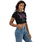 Heavy girl - Organic Crop Top METALLINE MATHERS
