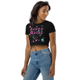 Heavy girl - Organic Crop Top METALLINE MATHERS