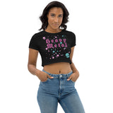 Heavy girl - Organic Crop Top METALLINE MATHERS