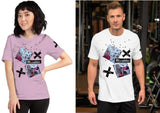METALLINE - Short-Sleeve Unisex T-Shirt METALLINE MATHERS