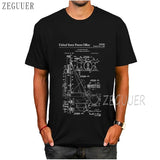 Music instrument Patent TShirt METALLINE MATHERS