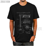 Music instrument Patent TShirt METALLINE MATHERS