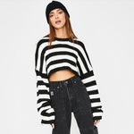Pull rayures punk METALLINE MATHERS