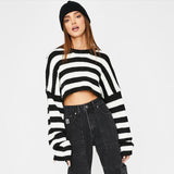 Pull rayures punk METALLINE MATHERS
