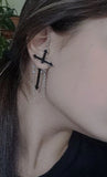 Punk Black Cross METALLINE MATHERS