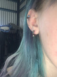 Punk Earrings METALLINE MATHERS