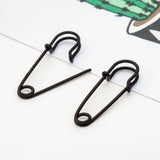 Punk Pin Earrings METALLINE MATHERS