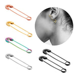 Punk Pin Earrings METALLINE MATHERS