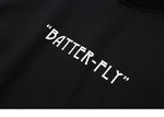 Sweatshirt Hoodie Color Butterfly METALLINE MATHERS