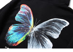Sweatshirt Hoodie Color Butterfly METALLINE MATHERS