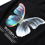 Sweatshirt Hoodie Color Butterfly METALLINE MATHERS