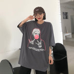 Tshirt Streetwear Oversized Art METALLINE MATHERS