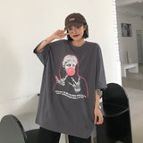 Tshirt Streetwear Oversized Art METALLINE MATHERS