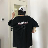 Tshirt Streetwear Oversized Art METALLINE MATHERS