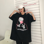 Tshirt Streetwear Oversized Art METALLINE MATHERS